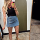 Shes The One Denim Skort