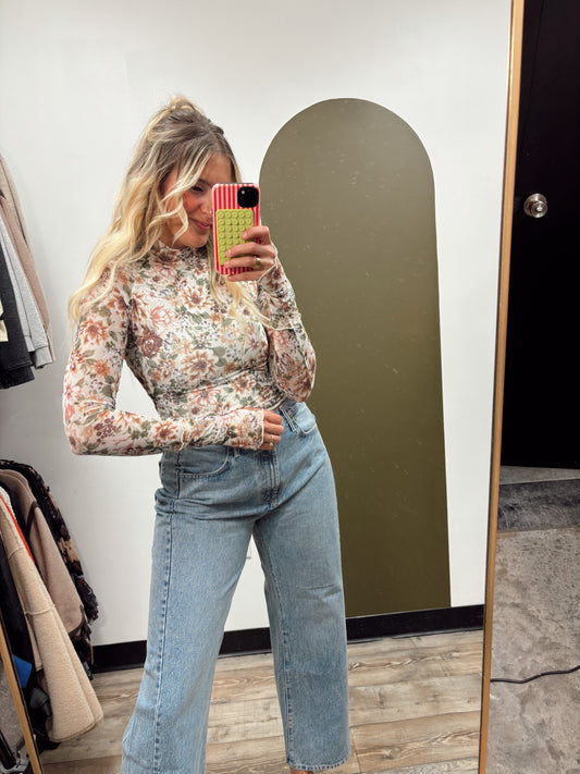 Bronwynn Sheer Floral Top
