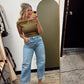 Rayne Boat Neck Top (Moss)