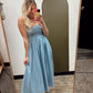Penelope Chambray Midi Dress