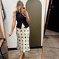 Perfect Polka Dot Midi Skirt