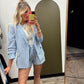 Winny Pinstripe Short