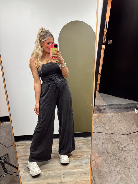 Free To Be Jumpsuit (Black)