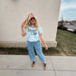 Kansas City Crop Script Tee