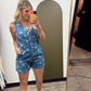 Stars Align Denim Romper