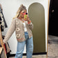 Lucky Horseshoe Cardigan Sweater