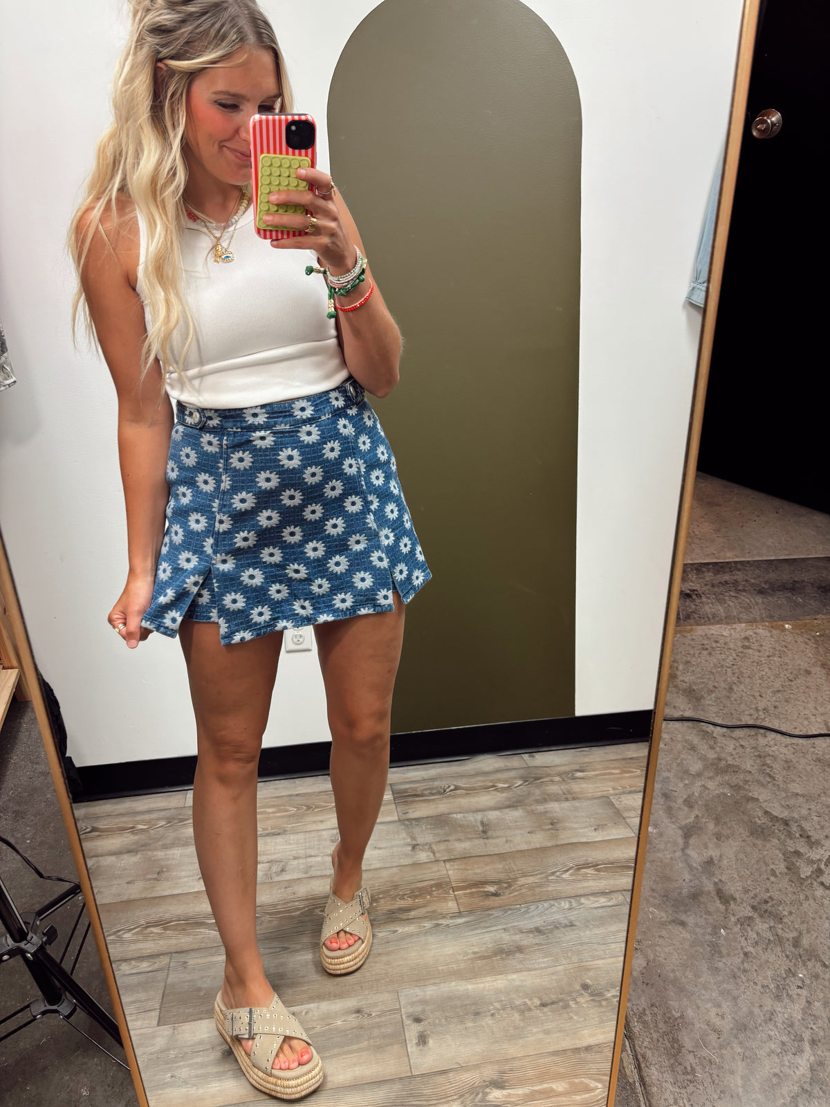 Georgia Flower Skort