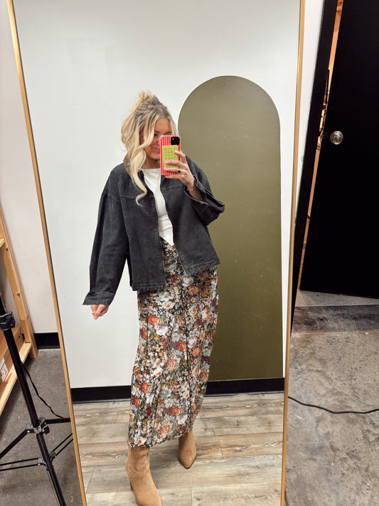 Gabriella Sheer Maxi Skirt