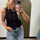Talia Button Sweater Vest