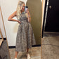 Lane Leopard Midi Dress