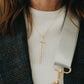 Modern Cross Necklace