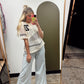 Cool Casual Button Chambray Pant