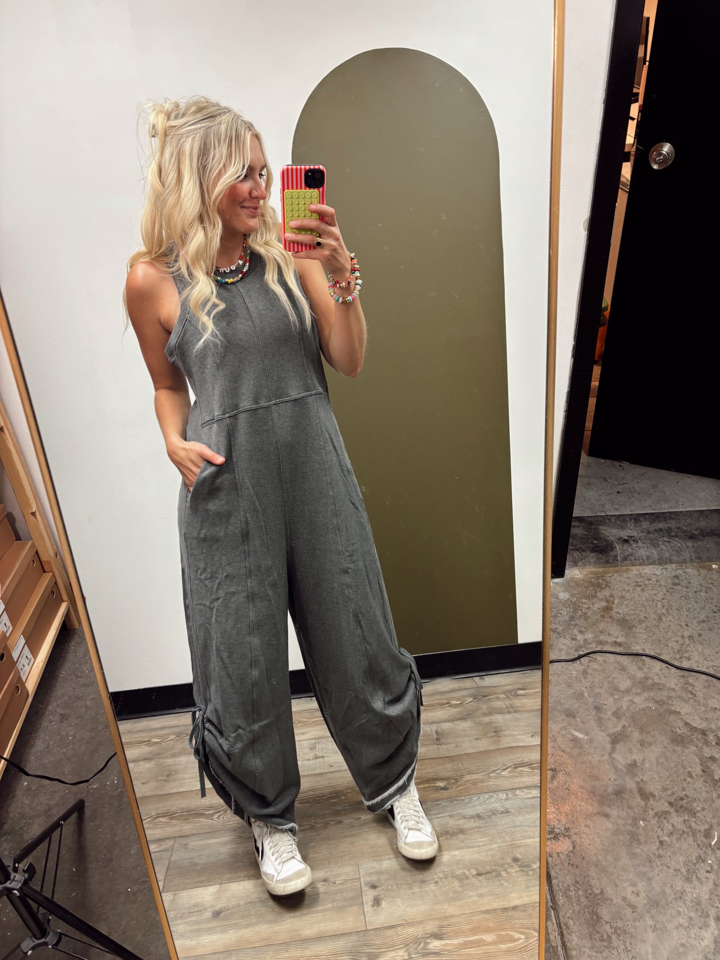 Myra Terry Jumpsuit