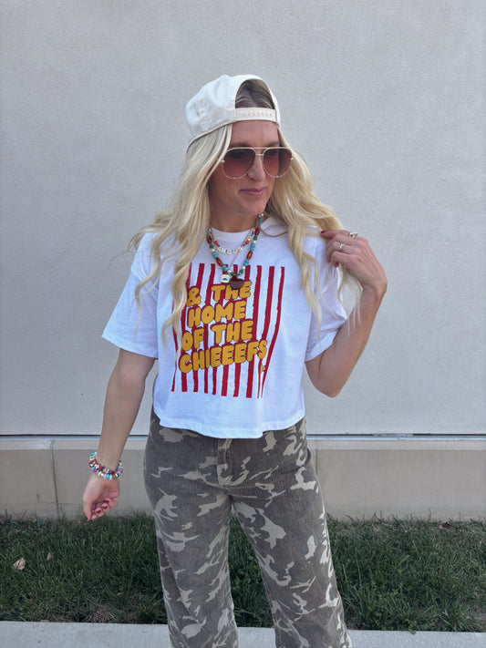Home Of The Chiefs Crop Tee