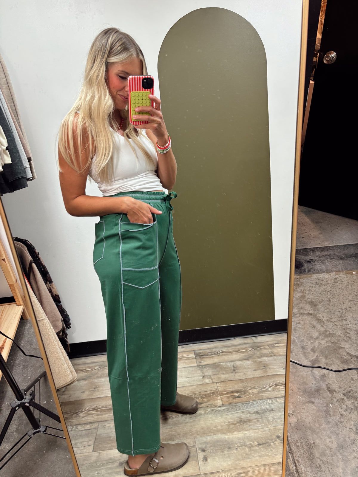 Margaret Sweat Pant (Green)