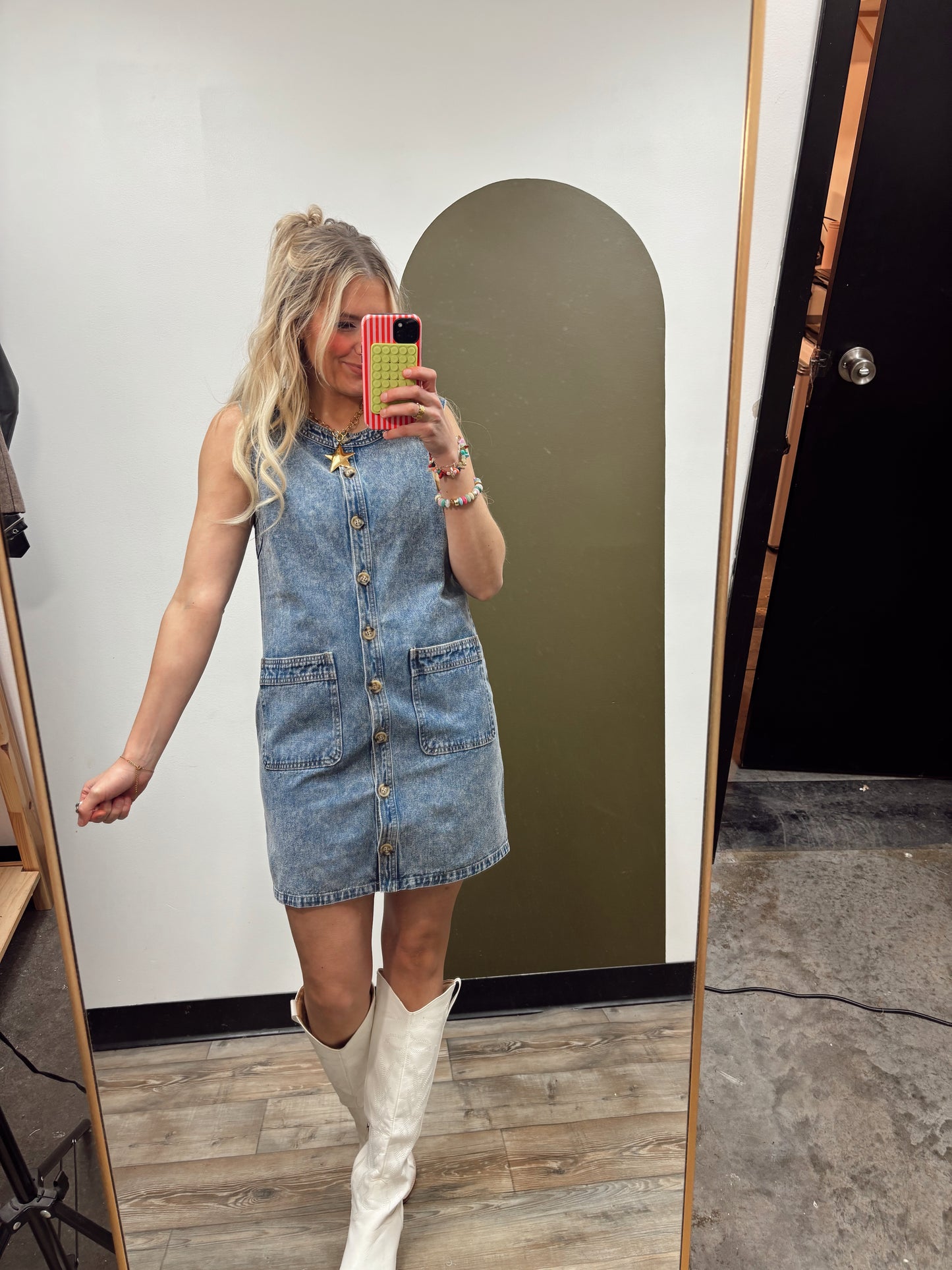 Valentina Denim Dress