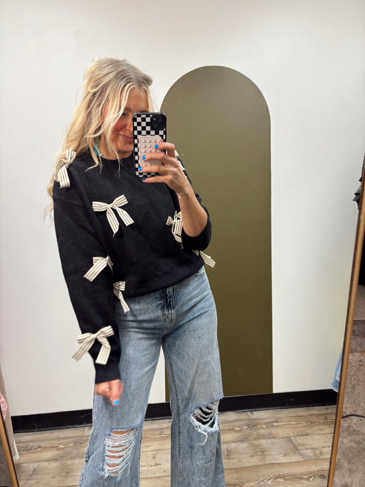 Joan Ribbon Sweater