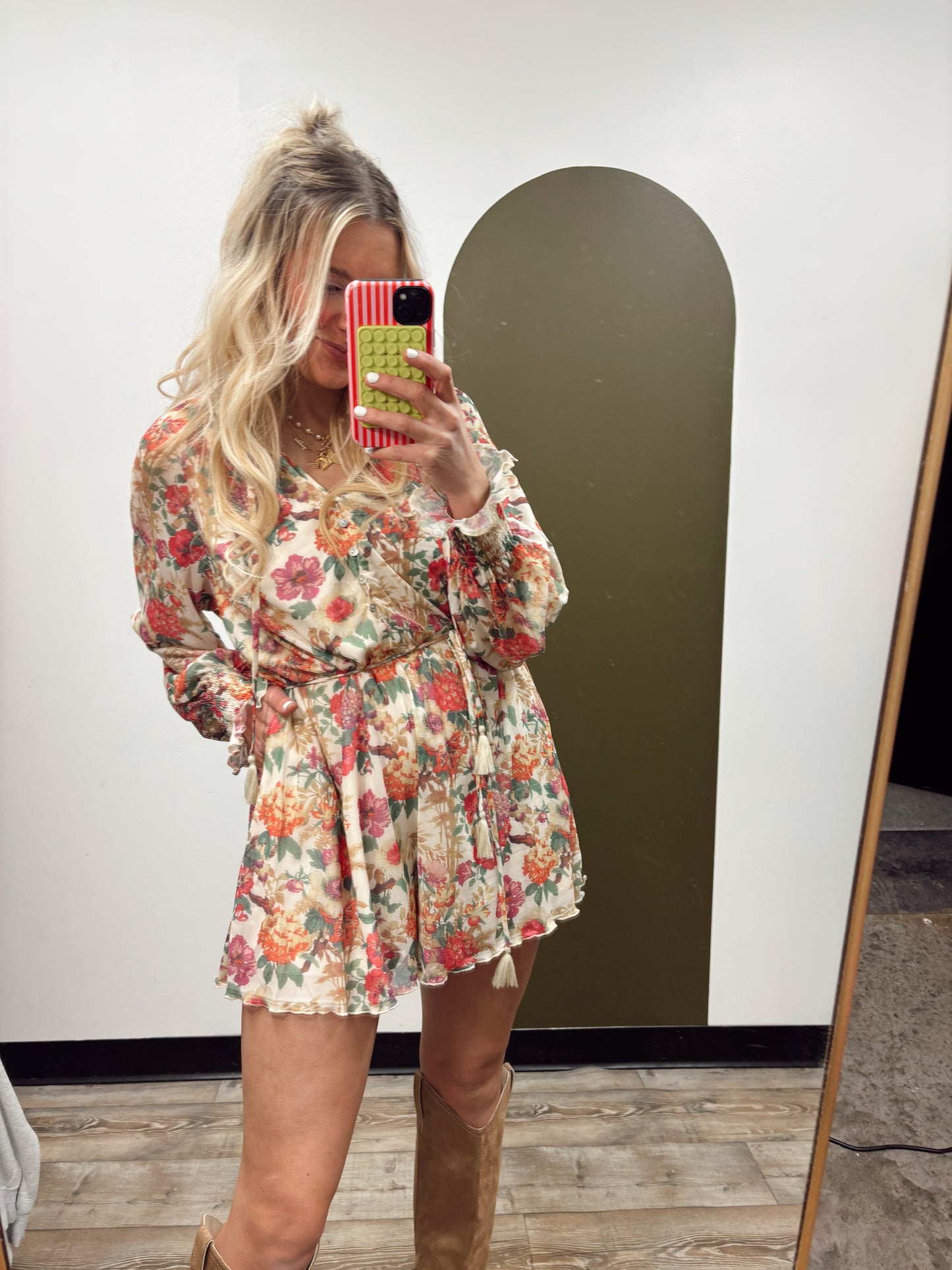 Abigail Floral Romper