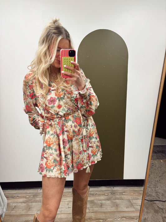 Abigail Floral Romper