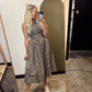 Lane Leopard Midi Dress
