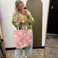 Cherries & Bows Quilted Tote