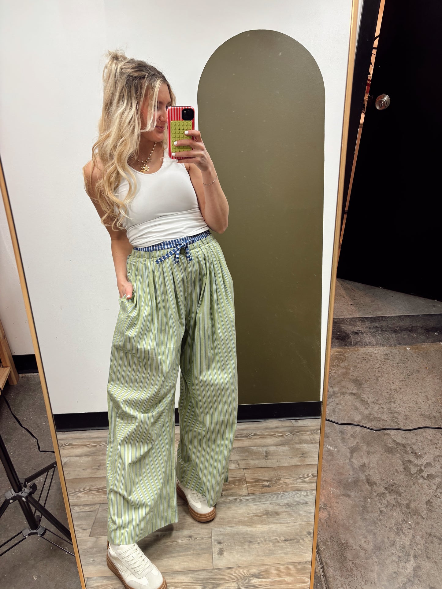 Elena Boxer Pant (Green)