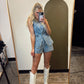 Aint Goin Down Denim Set