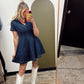 Concert Date Denim Dress