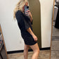 Short Stuff Romper (Black)