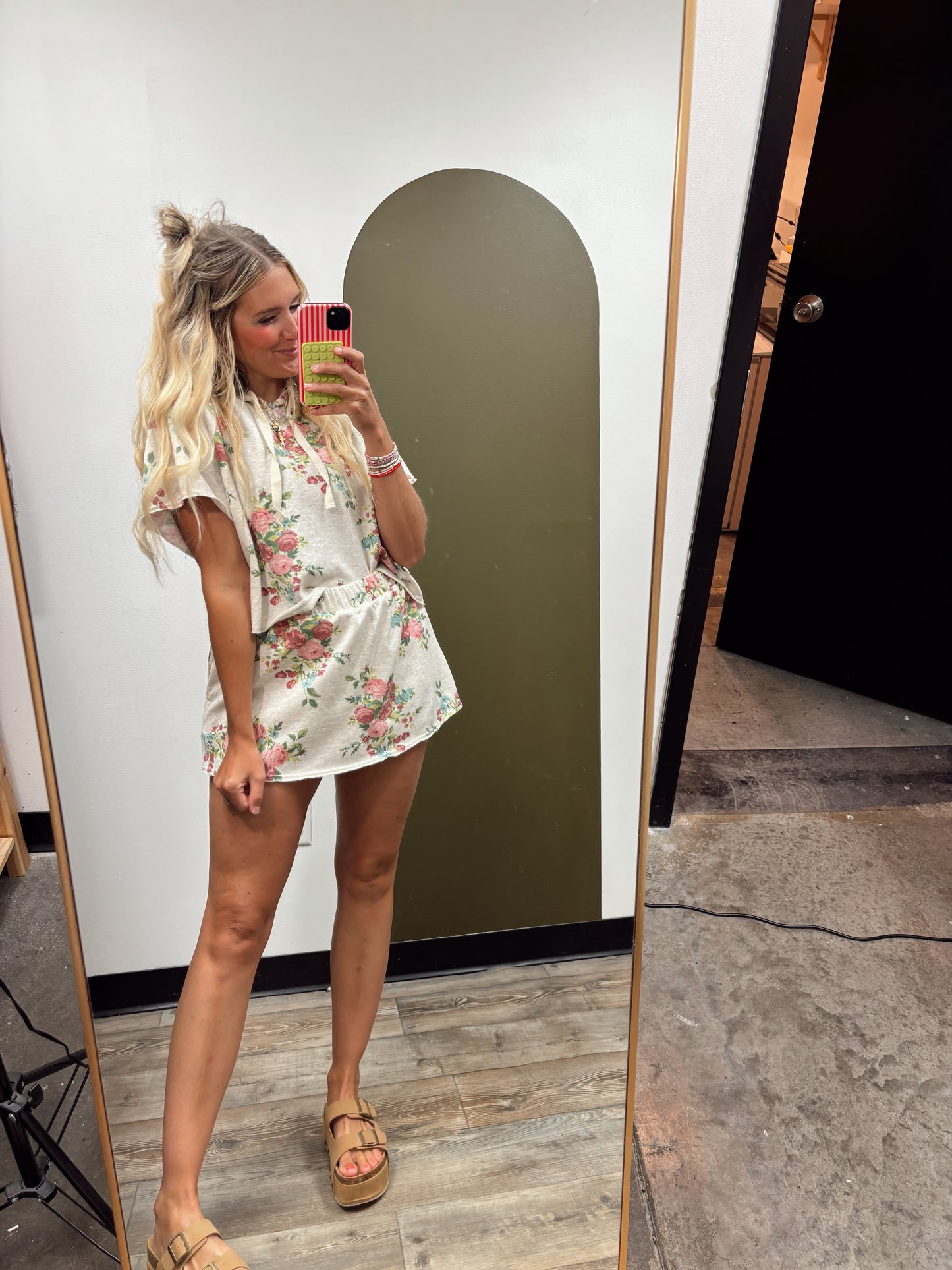 Margot Floral Skort Set