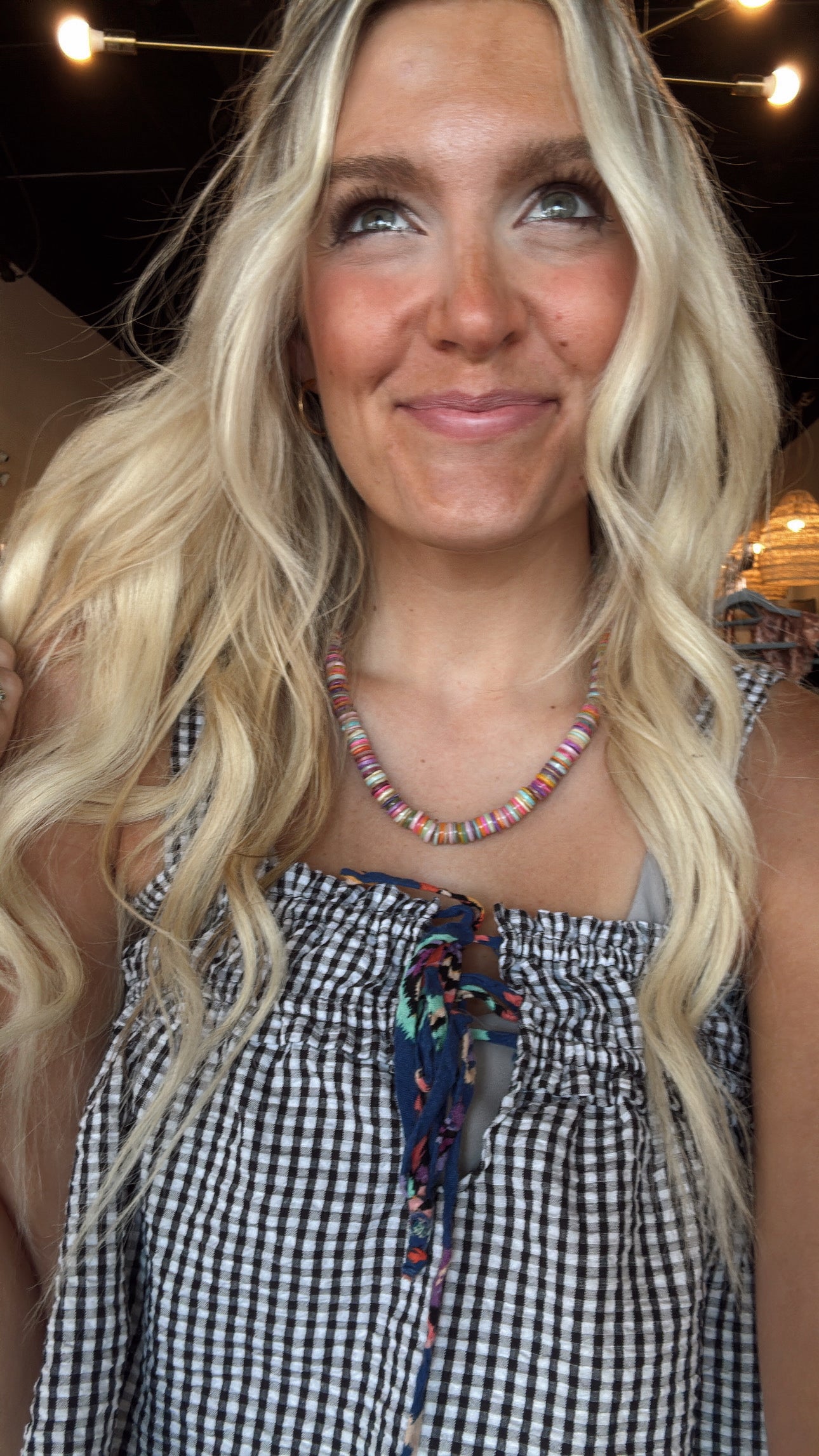 Color Me Cute Gemstone Necklace
