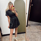 Sporty Spice Hoody Dress (Black)