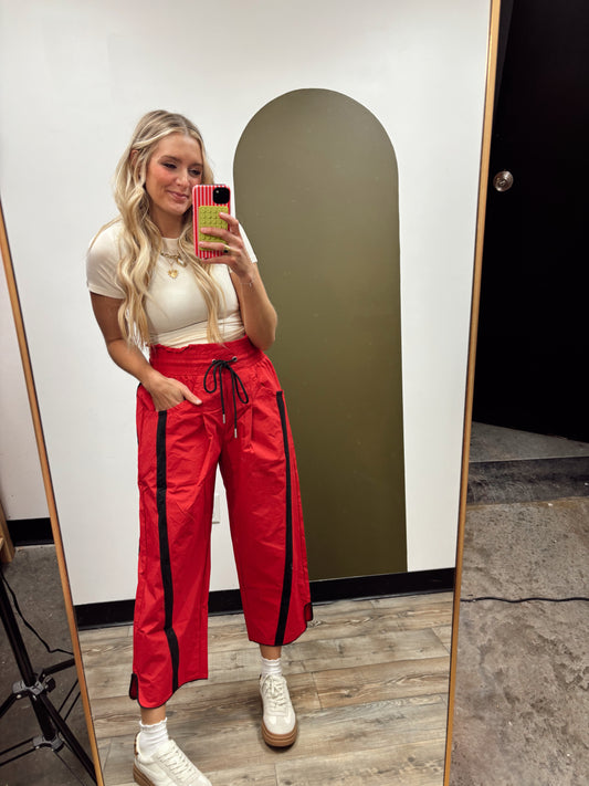 Windbreaker Game Day Pant (Red)