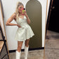 Icy Denim Button Romper