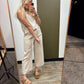 On The Road Again Set (Oatmeal Stripe)