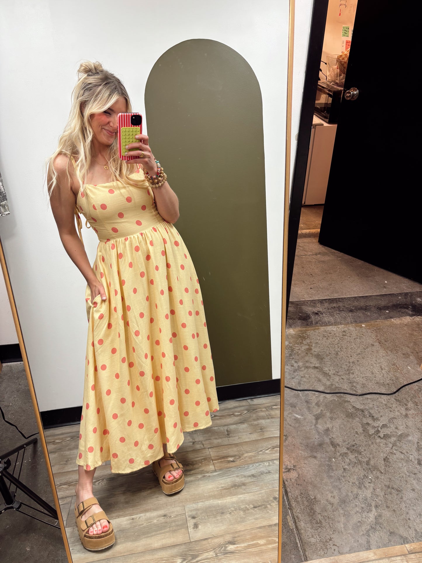 Sunny Days Polka Dot Dress