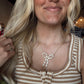 Fresh Pearl Bow Necklace