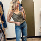 Sparkle and Shine Tank (Olive)