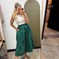 Keaton Stripe Skirt (Green)