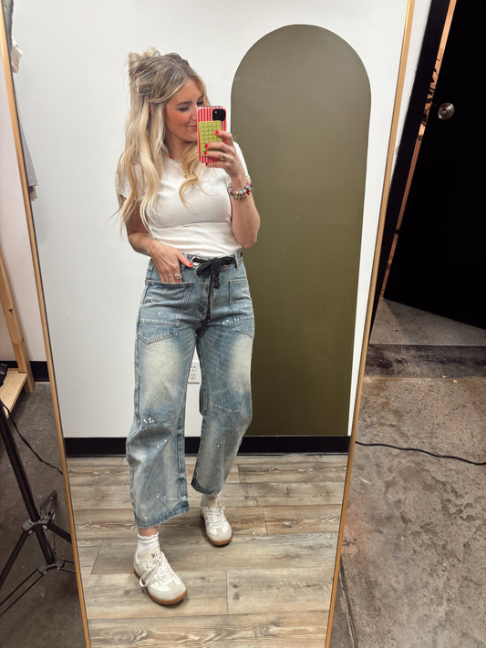 Holly Horseshoe Jean W Belt