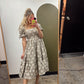 Calla Print Dress