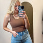 Fit Perfect Tank (Brown)