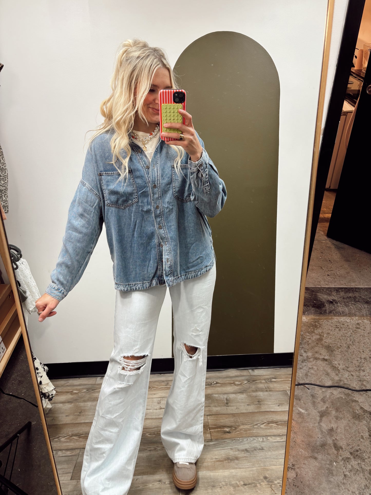 Genisis Chambray Top