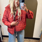 Packable Puffer Jacket (Brick)