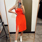 Summer Vixen Tie Dress (Red)