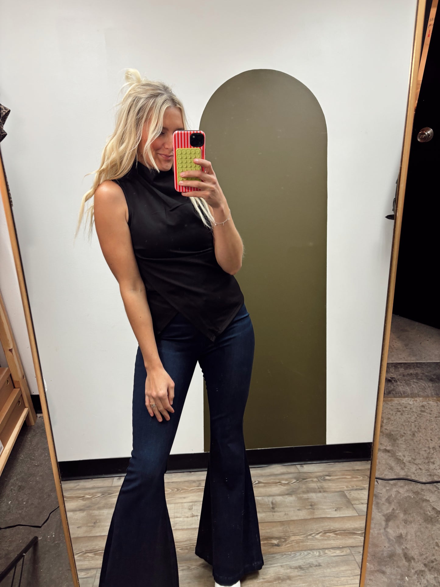 Dior Draped Top (Black)