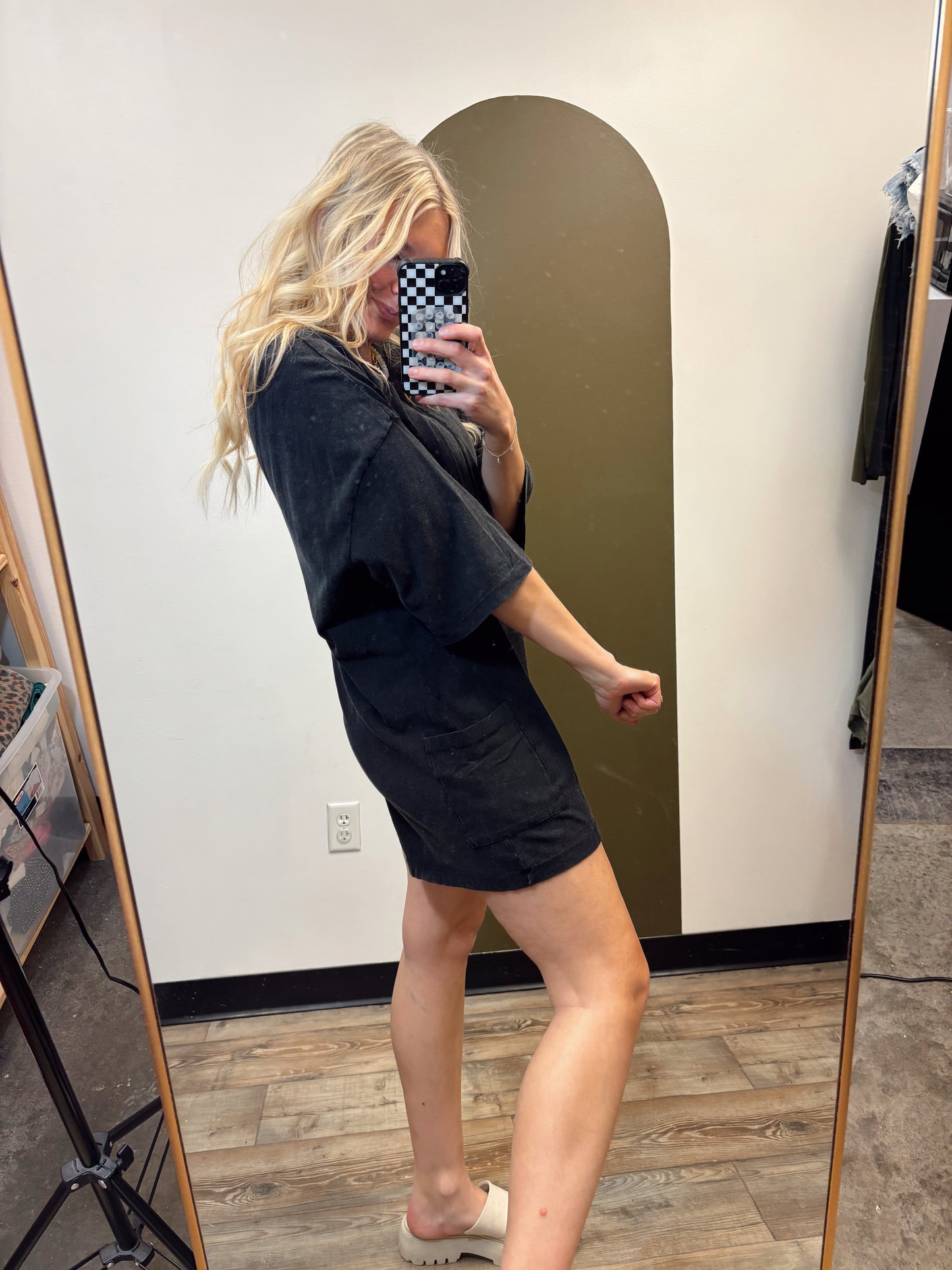 Short Stuff Romper (Black)