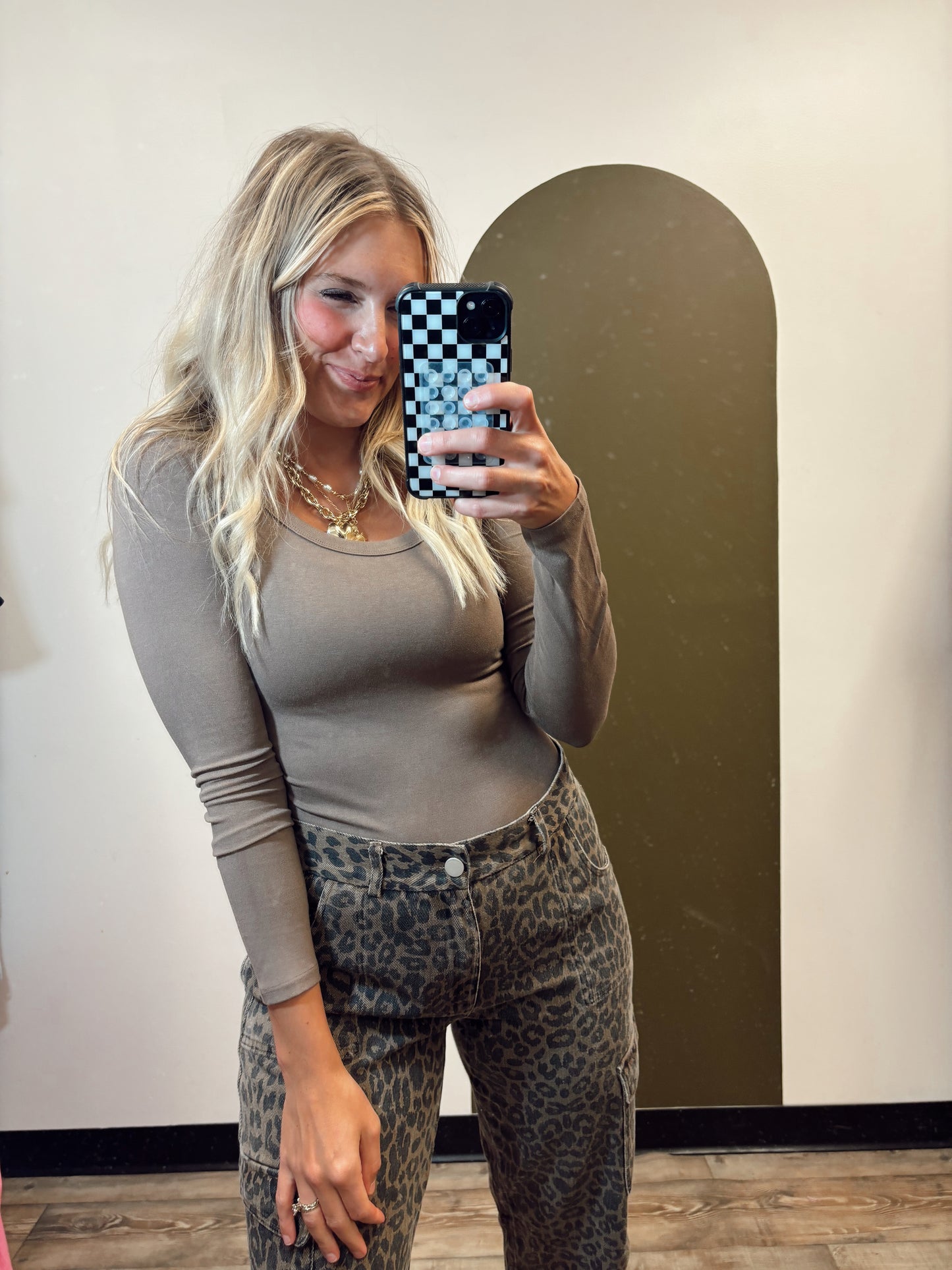 Daphne Scoop Top (Mocha)