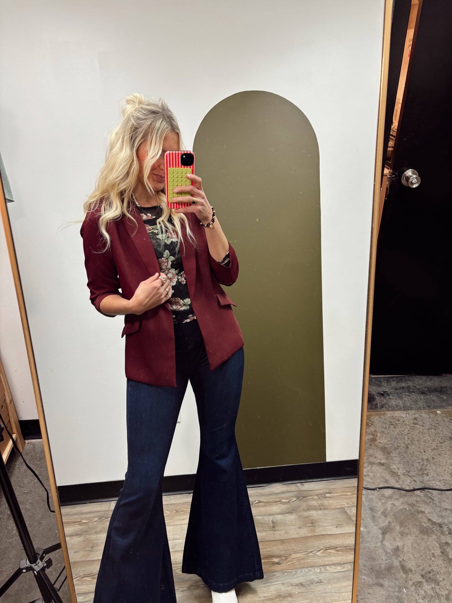 Boardroom To Bar Blazer (Plum)