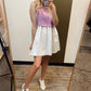 Lila Colorblock Dress